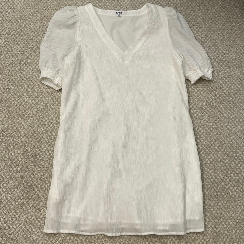 White formal dress